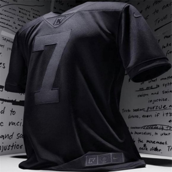 black 49ers kaepernick jersey
